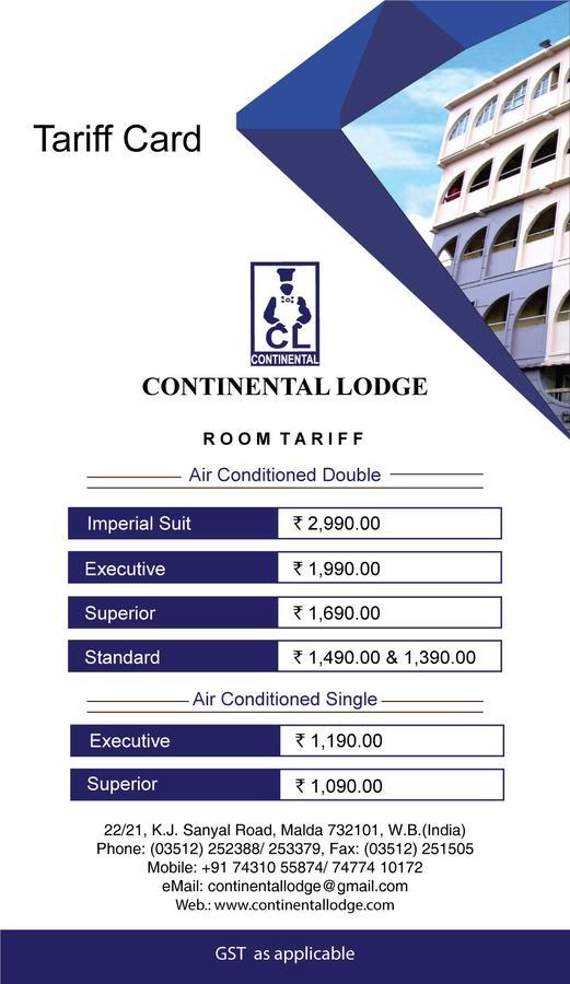Continental Lodge Ingraj Bazar Exterior photo